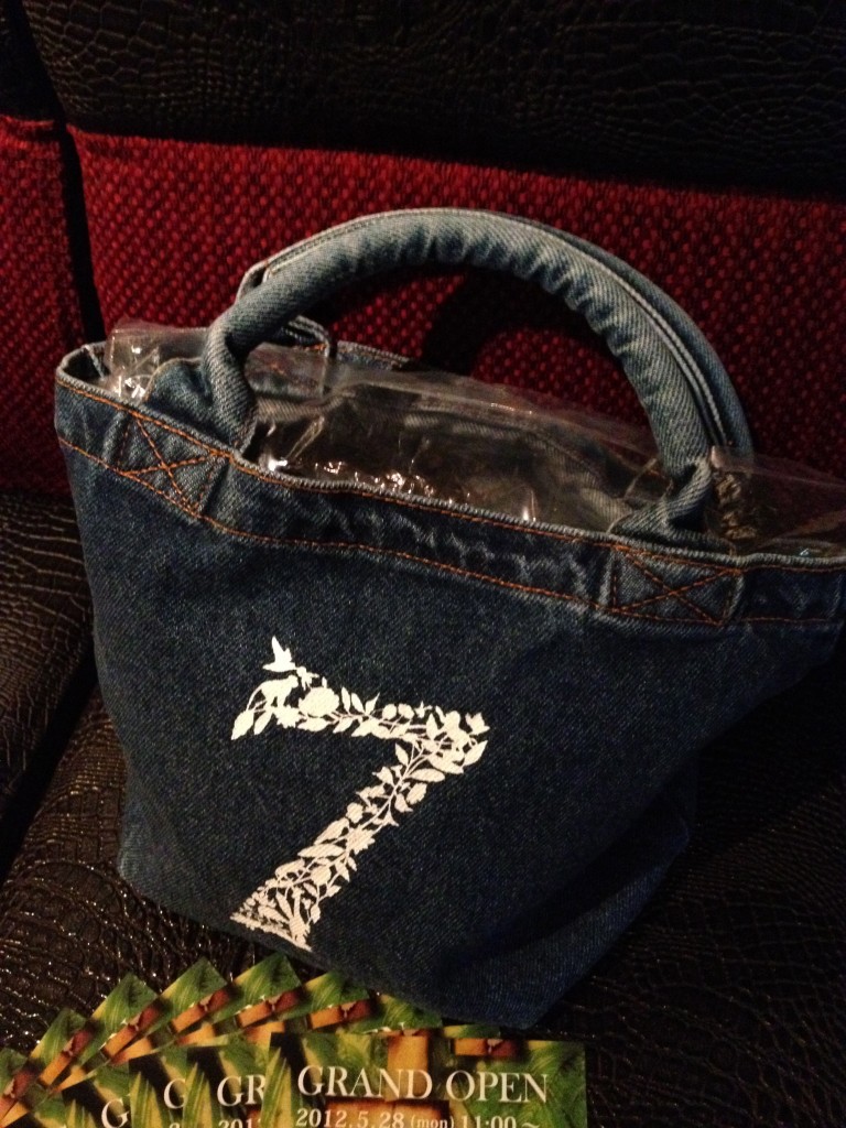 fine diner & salon bar 7-NANA-オリジナル デニムトートバック